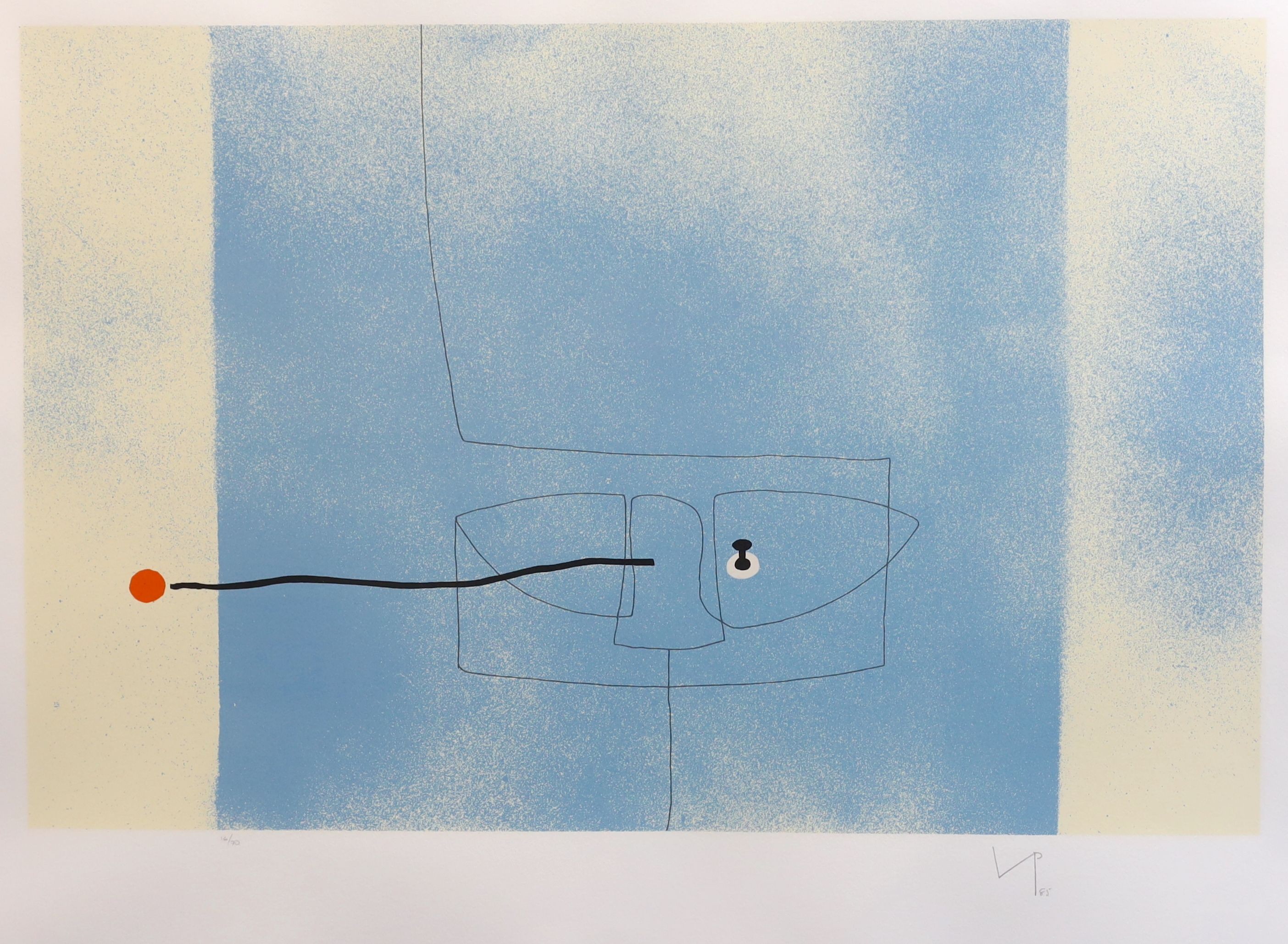 Victor Pasmore (1908-1998), Apollo I, lithograph, Overall 62 x 80cm.